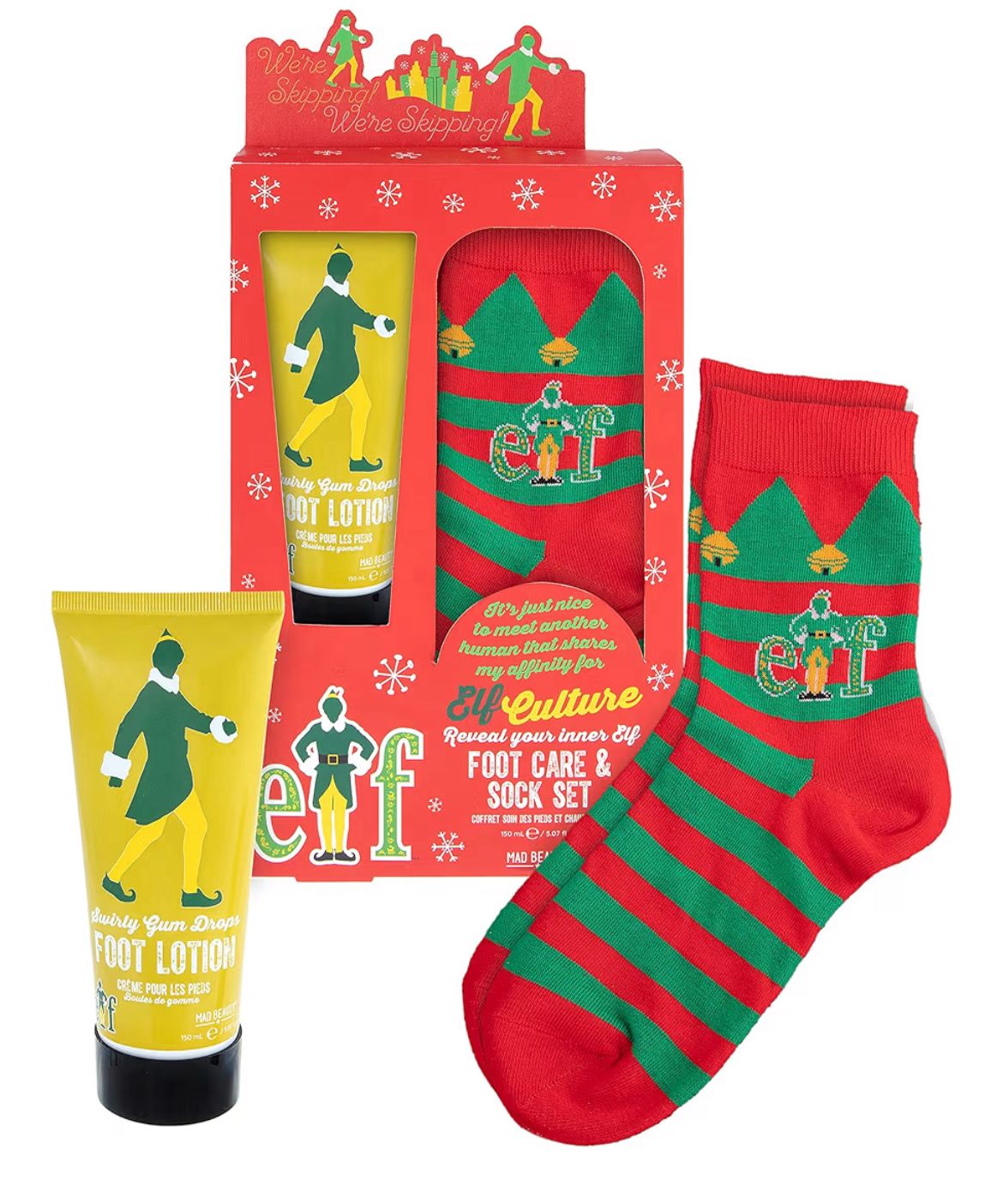 MAD BEAUTY - ELF FOOT CARE AND SOCK SET