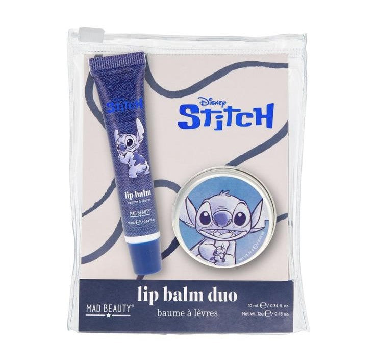 MAD BEAUTY - LIP BALM DUO STITCH