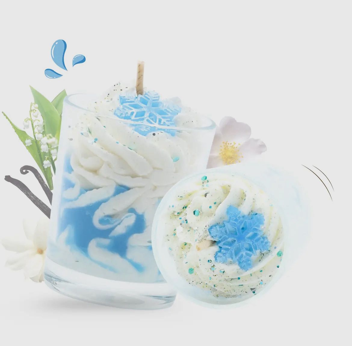 LES FEES MERES - CANDELA FIOCCO DI NEVE