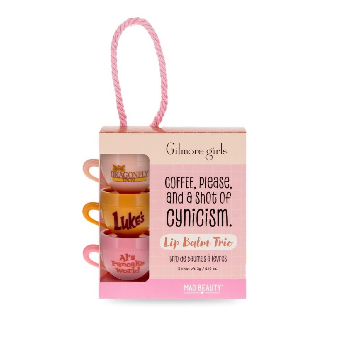 MAD BEAUTY - Warner Brothers Gilmore Girls Lip Balm Trio