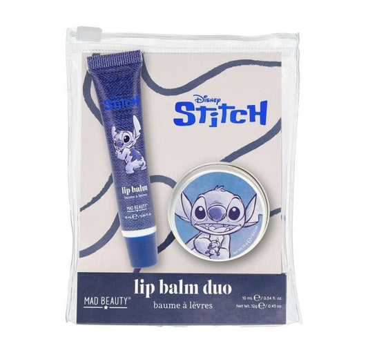 MAD BEAUTY - LIP BALM DUO STITCH