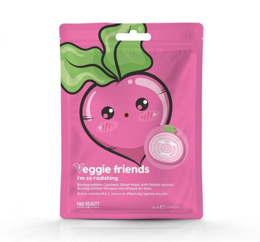 MAD BEAUTY - MASCHERA VEGGIE FRIENDS RAVANELLO